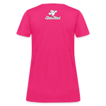 Alota Note$ Garmentry Monogram Women's T-Shirt - fuchsia