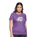 Alota Note$ Garmentry Monogram Women's T-Shirt - purple heather