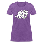 Alota Note$ Garmentry Monogram Women's T-Shirt - purple heather