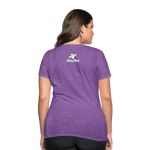 Alota Note$ Garmentry Monogram Women's T-Shirt - purple heather