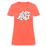 Alota Note$ Garmentry Monogram Women's T-Shirt - heather coral