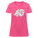 Alota Note$ Garmentry Monogram Women's T-Shirt - heather pink