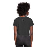 Alota Note$ Lettermark/Wordmark x Icon Women's Cropped T-Shirt - deep heather