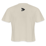 Alota Note$ Lettermark/Wordmark x Icon Women's Cropped T-Shirt - dust