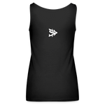 Alota Note$ Lettermark Women’s Premium Tank Top - black