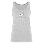 Alota Note$ Lettermark Women’s Premium Tank Top - heather gray