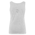 Alota Note$ Lettermark Women’s Premium Tank Top - heather gray