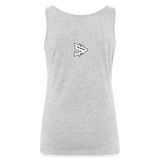 Alota Note$ Lettermark Women’s Premium Tank Top - heather gray