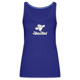 Alota Note$ Lettermark Women’s Premium Tank Top - royal blue