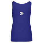 Alota Note$ Lettermark Women’s Premium Tank Top - royal blue