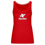 Alota Note$ Lettermark Women’s Premium Tank Top - red