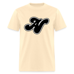 Alota Note$ Black Lettermark Unisex Classic T-Shirt - natural