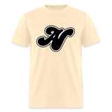 Alota Note$ Black Lettermark Unisex Classic T-Shirt - natural