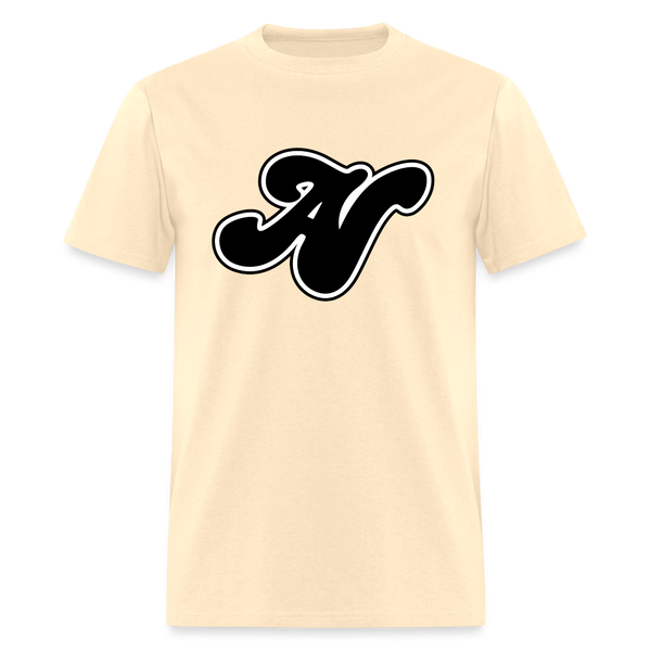 Alota Note$ Black Lettermark Unisex Classic T-Shirt - natural