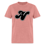 Alota Note$ Black Lettermark Unisex Classic T-Shirt - heather mauve