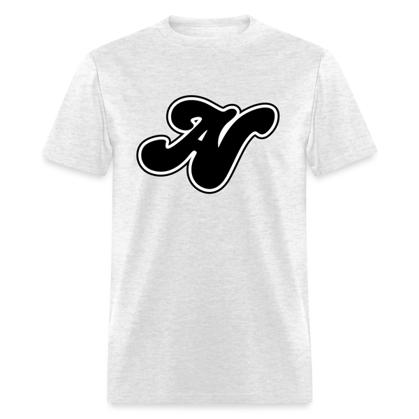 Alota Note$ Black Lettermark Unisex Classic T-Shirt - light heather gray