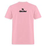 Alota Note$ Black Lettermark Unisex Classic T-Shirt - pink