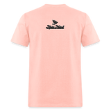 Alota Note$ Black Lettermark Unisex Classic T-Shirt - blush pink 