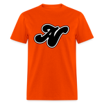 Alota Note$ Black Lettermark Unisex Classic T-Shirt - orange