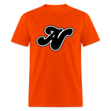 Alota Note$ Black Lettermark Unisex Classic T-Shirt - orange