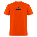 Alota Note$ Black Lettermark Unisex Classic T-Shirt - orange