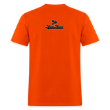 Alota Note$ Black Lettermark Unisex Classic T-Shirt - orange