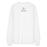 Alota Note$ Garmentry Monogram Men's Long Sleeve T-Shirt - white