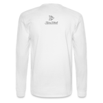 Alota Note$ Garmentry Monogram Men's Long Sleeve T-Shirt - white