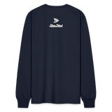 Alota Note$ Garmentry Monogram Men's Long Sleeve T-Shirt - navy