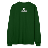 Alota Note$ Garmentry Monogram Men's Long Sleeve T-Shirt - forest green