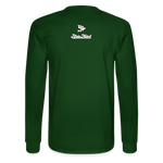 Alota Note$ Garmentry Monogram Men's Long Sleeve T-Shirt - forest green