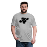 Alota Note$ Garmentry Black Lettermark x Icon/Wordmark Men's T-Shirt