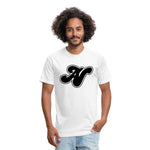 Alota Note$ Garmentry Black Lettermark x Icon/Wordmark Men's T-Shirt