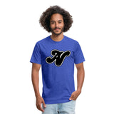 Alota Note$ Garmentry Black Lettermark x Icon/Wordmark Men's T-Shirt