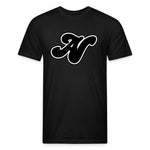 Alota Note$ Garmentry Black Lettermark x Icon/Wordmark Men's T-Shirt