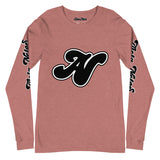 Alota Note$ Black Lettermark Unisex Long Sleeve Tee