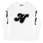 Alota Note$ Black Lettermark Unisex Long Sleeve Tee