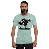 Alota Note$ Lettermark + Wordmark Short-Sleeve Unisex T-Shirt Bella + Canvas 3001