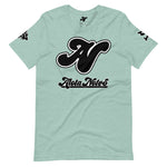 Alota Note$ Lettermark + Wordmark Short-Sleeve Unisex T-Shirt Bella + Canvas 3001