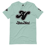 Alota Note$ Lettermark + Wordmark Short-Sleeve Unisex T-Shirt Bella + Canvas 3001