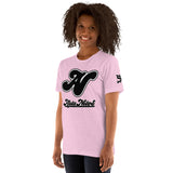 Alota Note$ Lettermark + Wordmark Short-Sleeve Unisex T-Shirt Bella + Canvas 3001