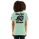 Alota Note$ Lettermark + Wordmark Short-Sleeve Unisex T-Shirt Bella + Canvas 3001