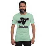 Alota Note$ Lettermark + Wordmark Short-Sleeve Unisex T-Shirt Bella + Canvas 3001