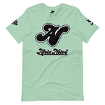 Alota Note$ Lettermark + Wordmark Short-Sleeve Unisex T-Shirt Bella + Canvas 3001