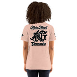 Alota Note$ Lettermark + Wordmark Short-Sleeve Unisex T-Shirt Bella + Canvas 3001