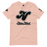 Alota Note$ Lettermark + Wordmark Short-Sleeve Unisex T-Shirt Bella + Canvas 3001