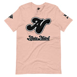 Alota Note$ Lettermark + Wordmark Short-Sleeve Unisex T-Shirt Bella + Canvas 3001