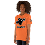 Alota Note$ Lettermark + Wordmark Short-Sleeve Unisex T-Shirt Bella + Canvas 3001