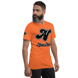 Alota Note$ Lettermark + Wordmark Short-Sleeve Unisex T-Shirt Bella + Canvas 3001