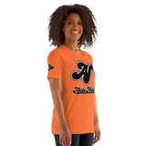 Alota Note$ Lettermark + Wordmark Short-Sleeve Unisex T-Shirt Bella + Canvas 3001